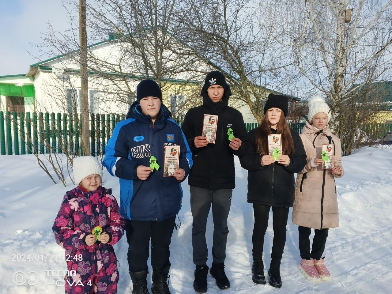 Акция &amp;quot;Блокадная ласточка&amp;quot;.